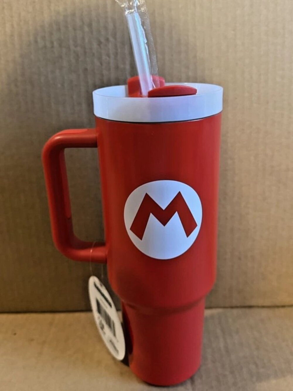 Nintendo Mario Kart Red Stainless Steel Tumbler
